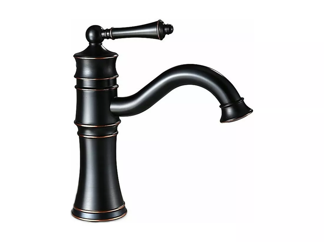 Robinet De Lavabo Rea Vintage Low Black