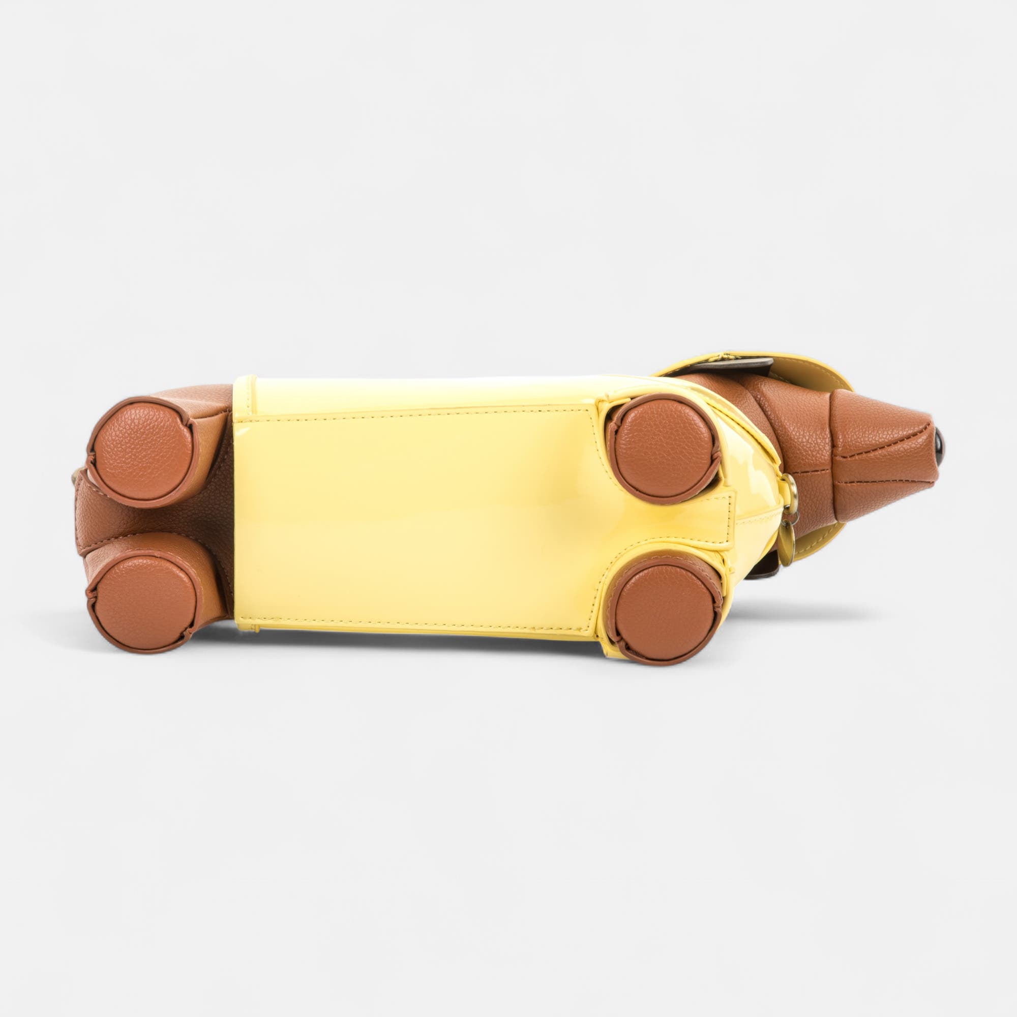Sac bandoulière teckel jaune