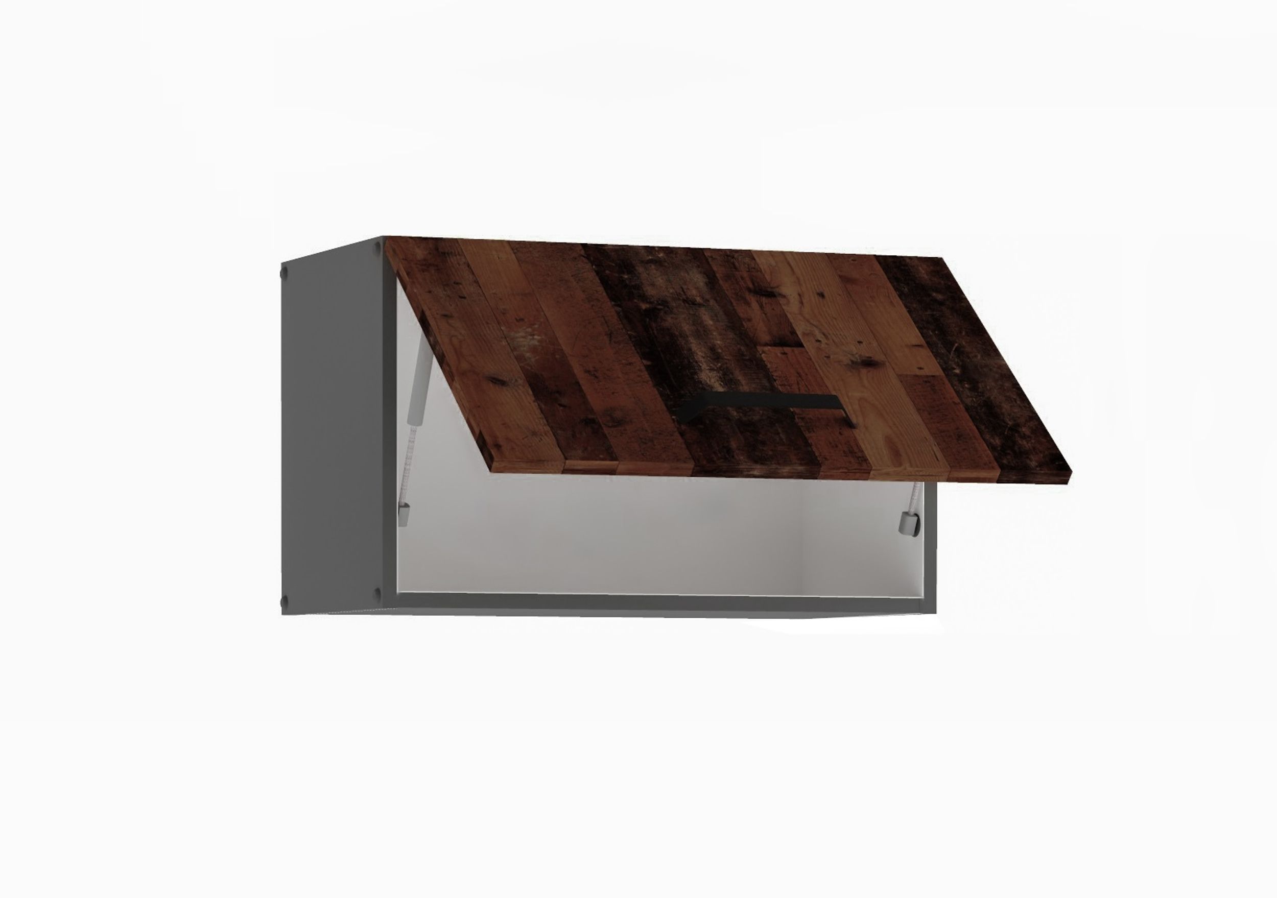 Küche OLD STYLE Hängeschrank 60 cm Old Wood Küchenzeile Küchenblock Einbauküche