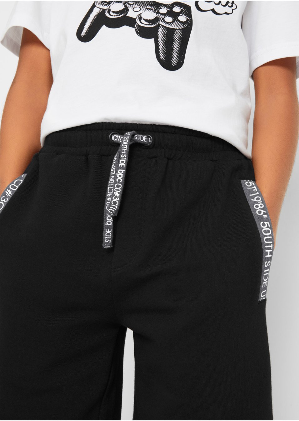 Bermuda sweat avec poches