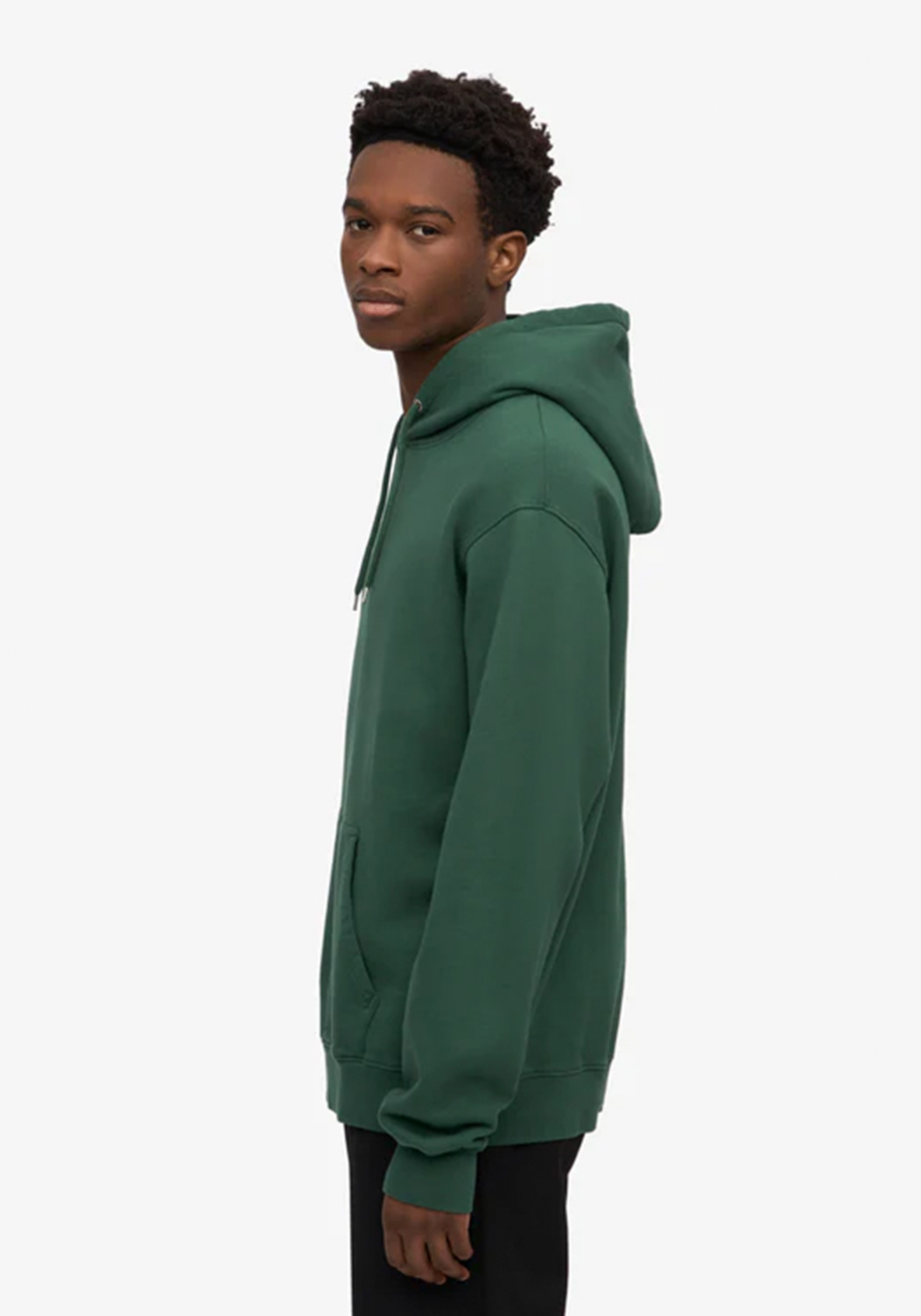 Colorful Standard Hoodie Emerald Green