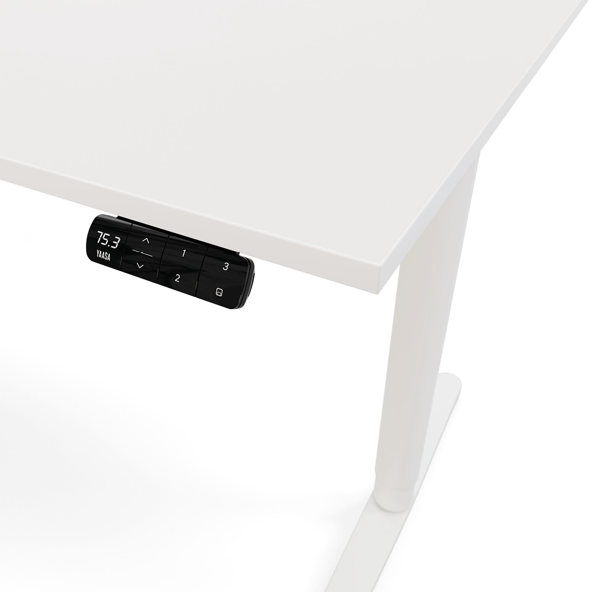 Yaasa Desk Essential 160 x 80 cm - Electrically height-adjustable desk