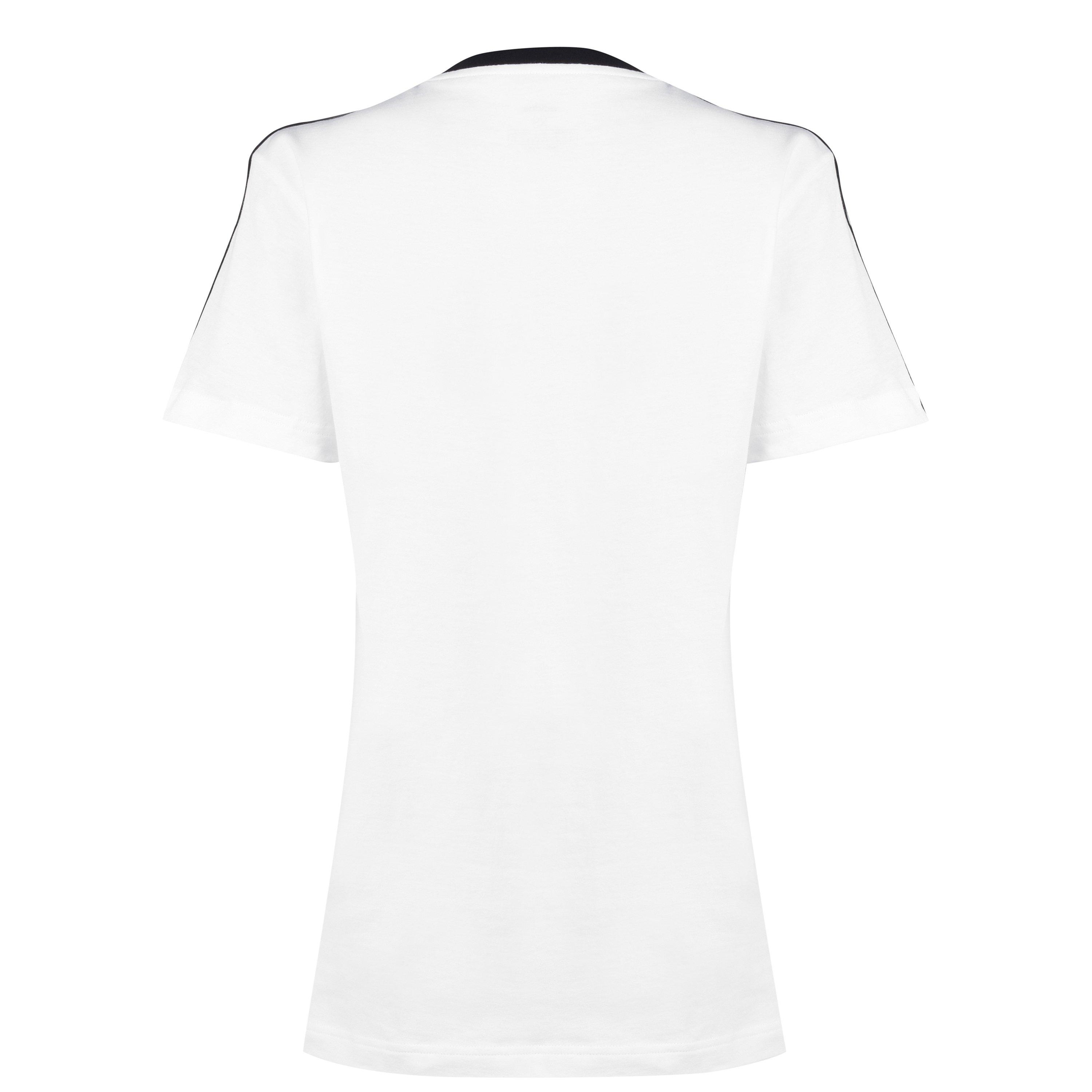 adidas Essentials 3 Stripe T-Shirt Womens