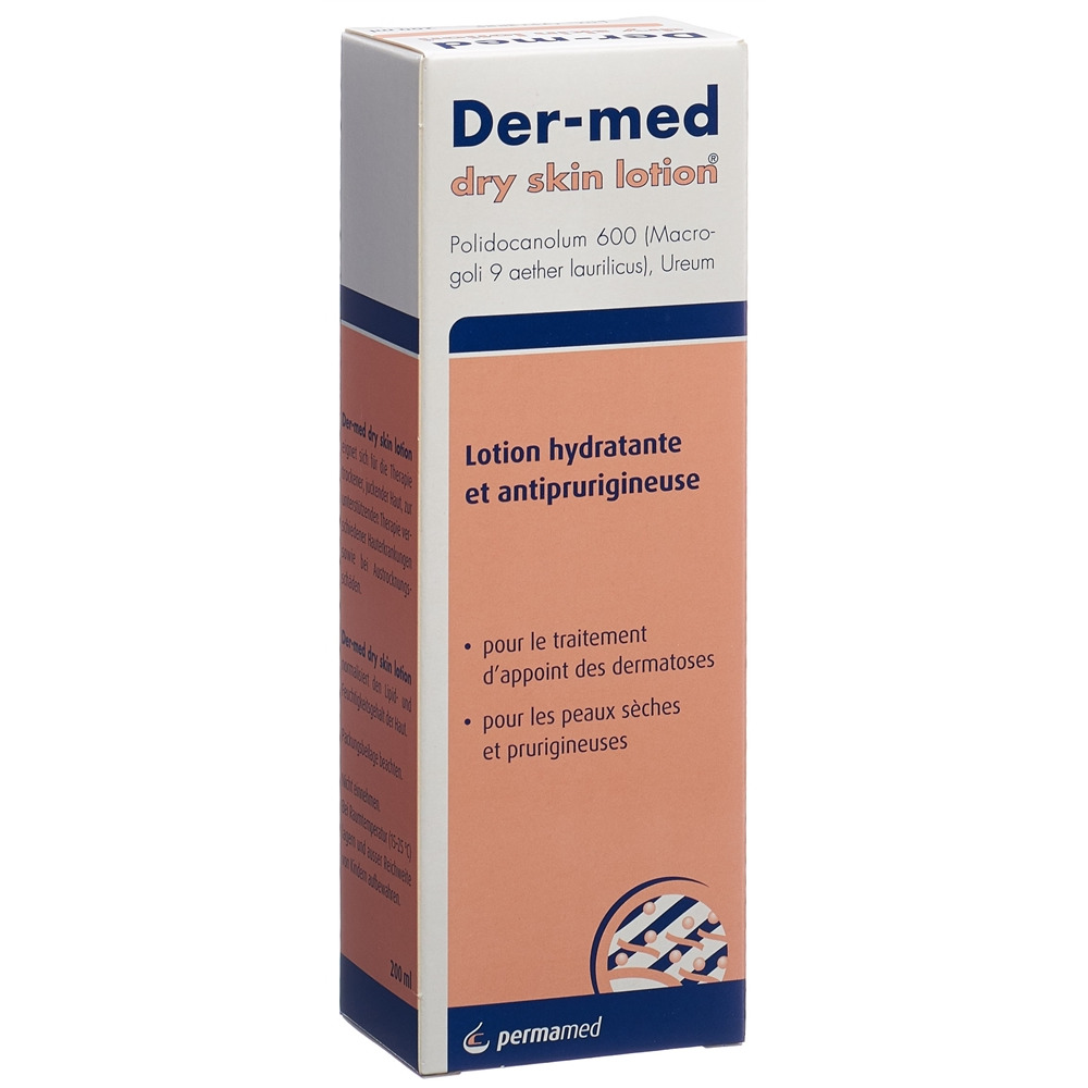 Der-med dry skin Lotion Lot Tb 200 ml