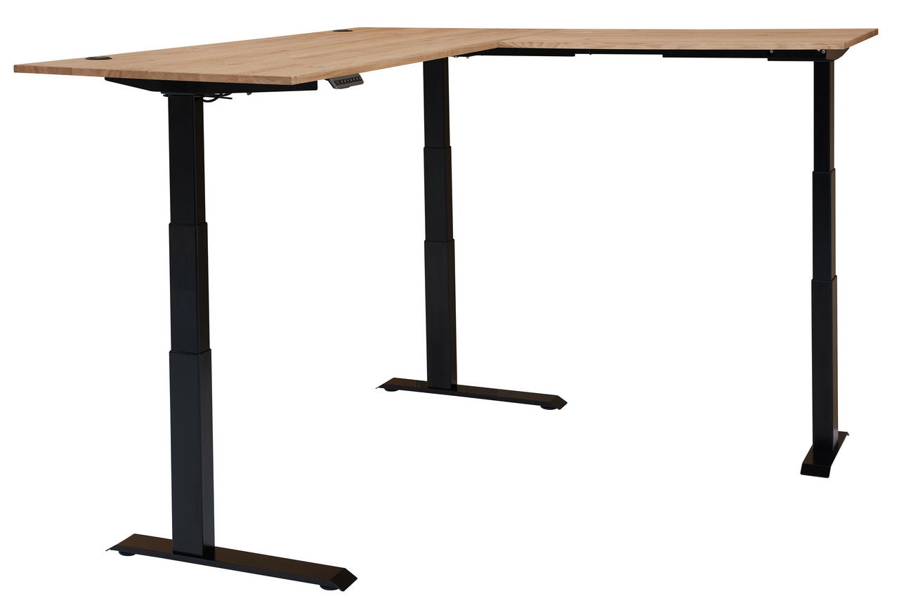 Linea Natura E-Eckschreibtisch Furnier SONOS