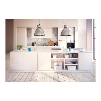 Leitz MyBox - Bac de rangement - blanc/bleu