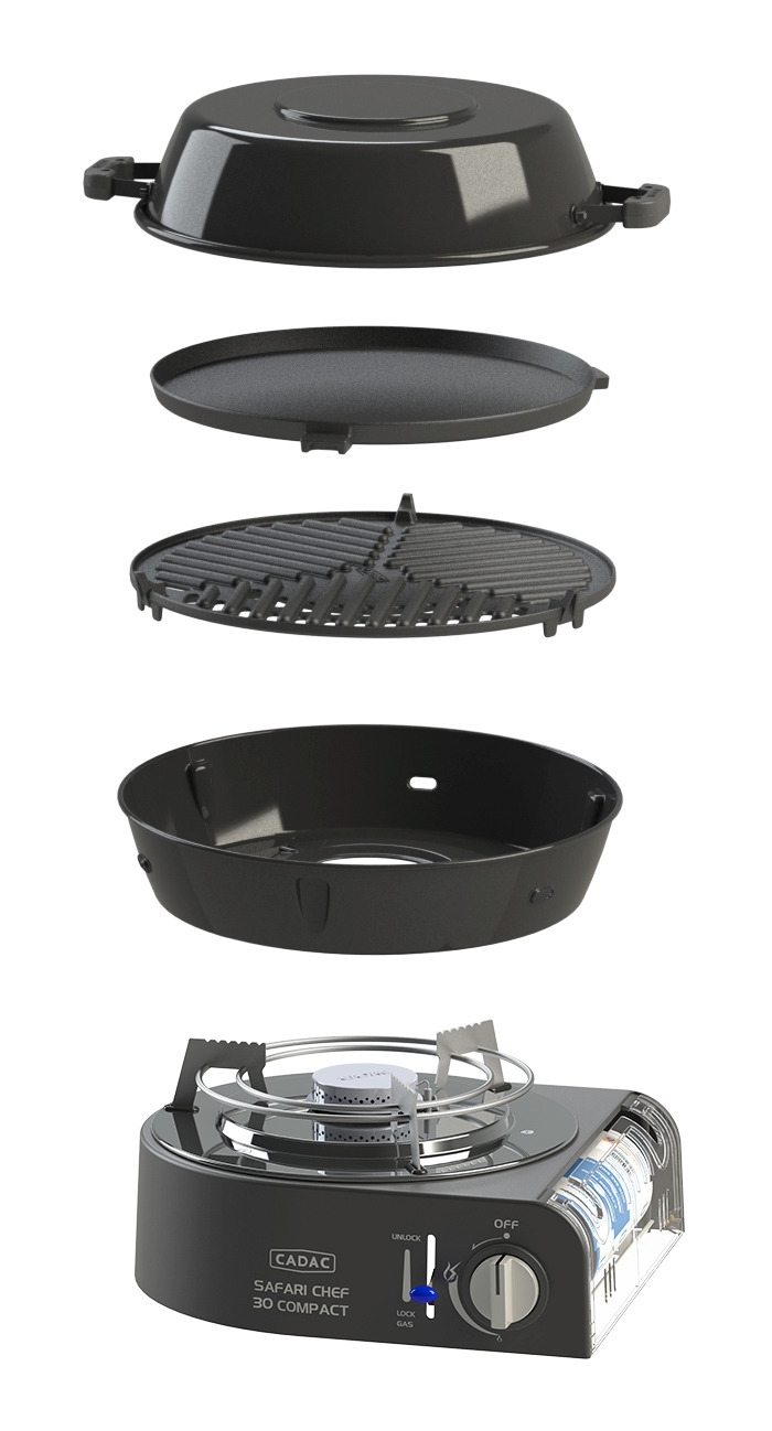 Cadac Safari Chef 30 Compact Kartuschenkocher