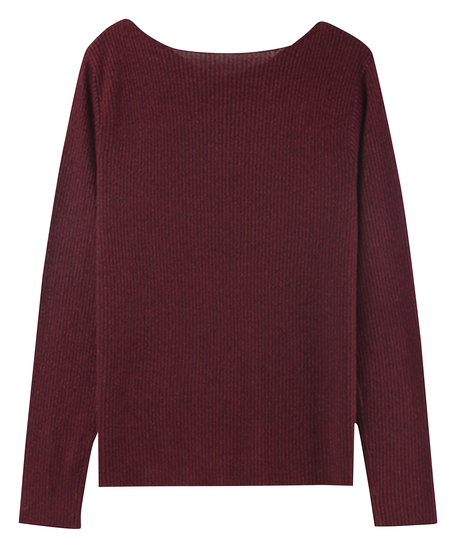 OLGA - Pull col rond| Rouge