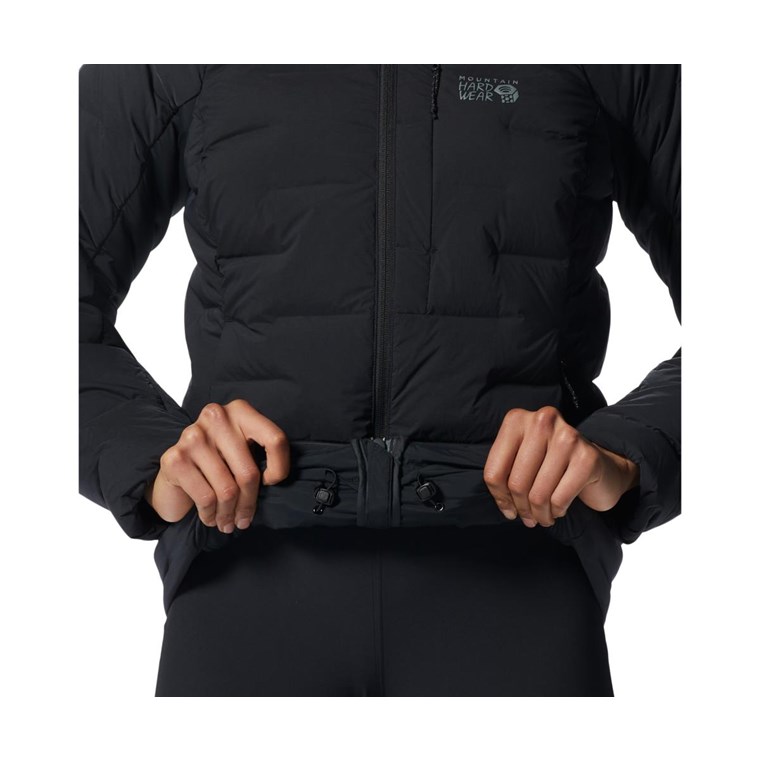 Mountain Hardwear Stretchdown High-Hip Jacket Women Black