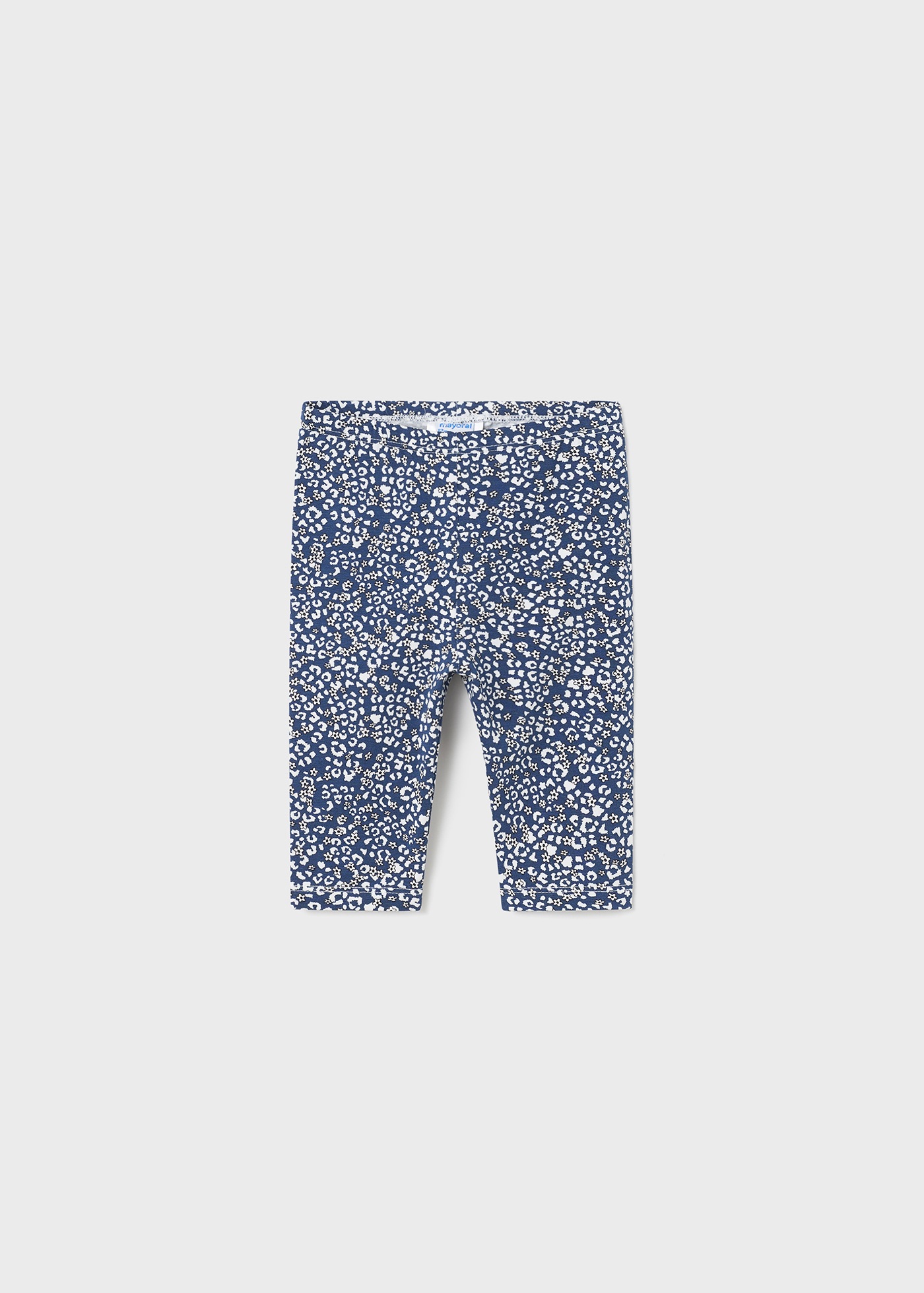 Leggings estampadas de algodão sustentável para bebês