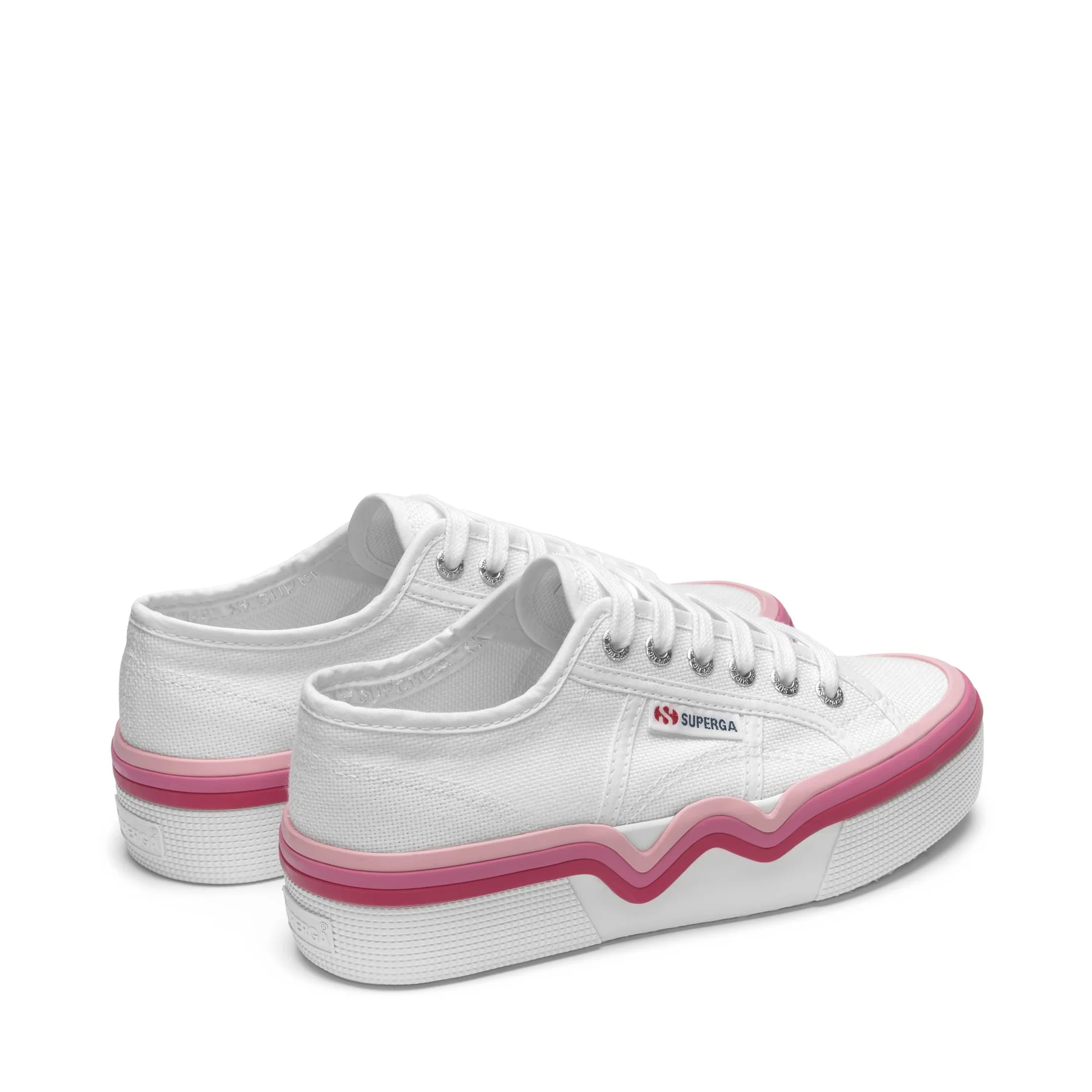 2740 LIQUIFY STRIPES-WHITE-SHADED PINK