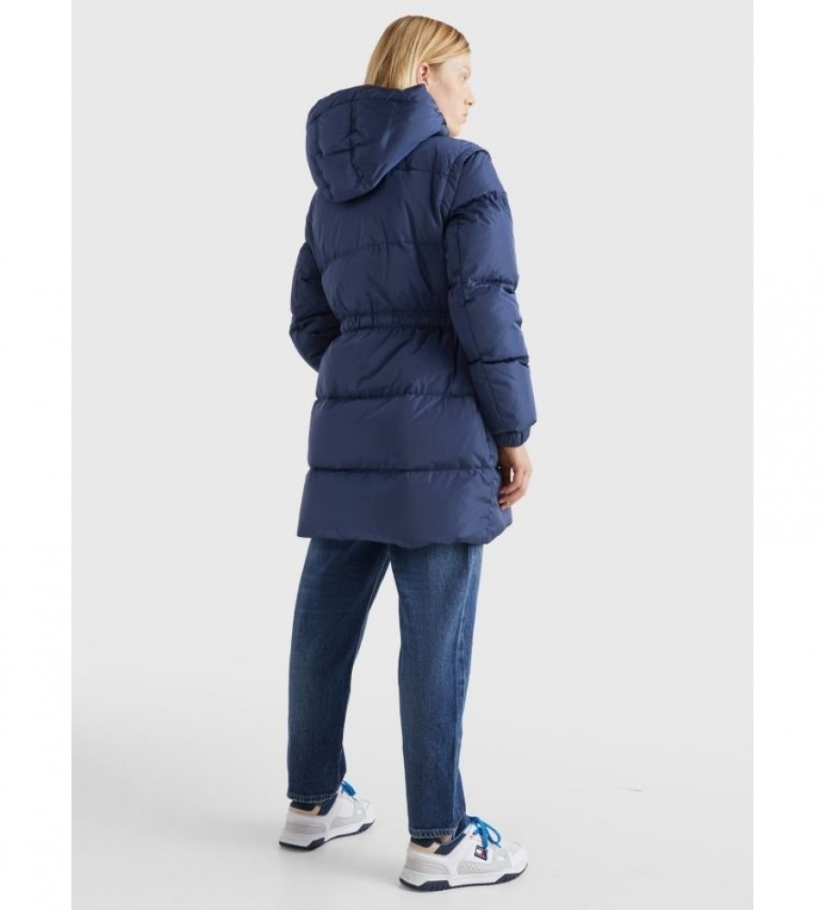 Tommy Jeans Abrigo de plumn Marinho acolchoado