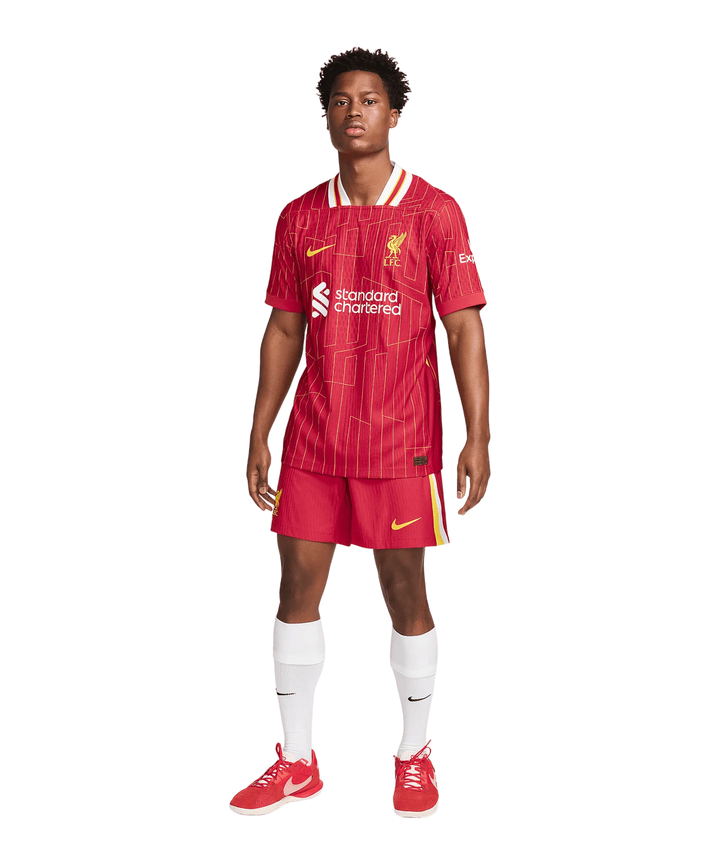 Nike FC Liverpool Auth. Short Home 2024/2025 Rot F687