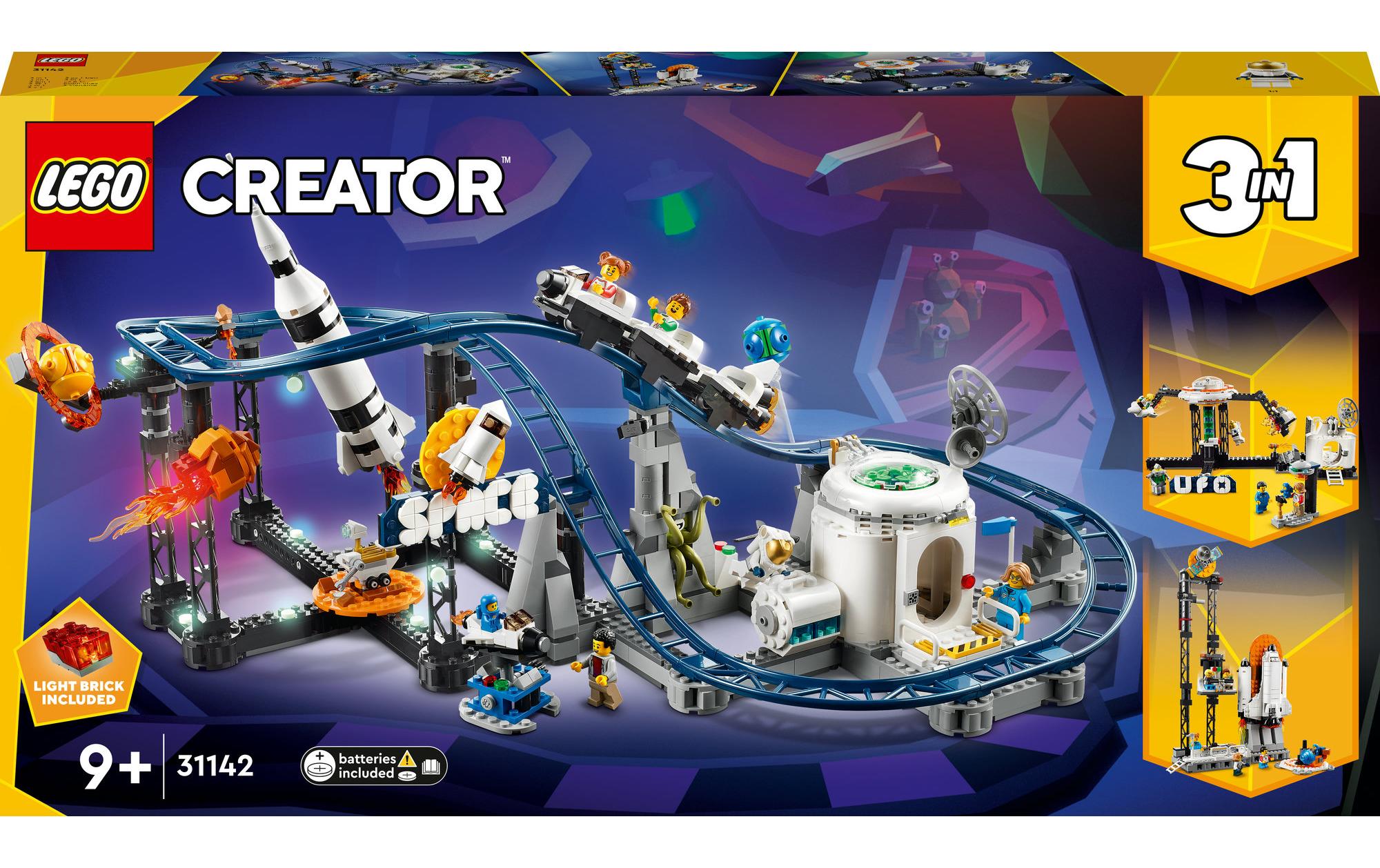 Creator Weltraum-Achterbahn 311423-in-1-Spielset