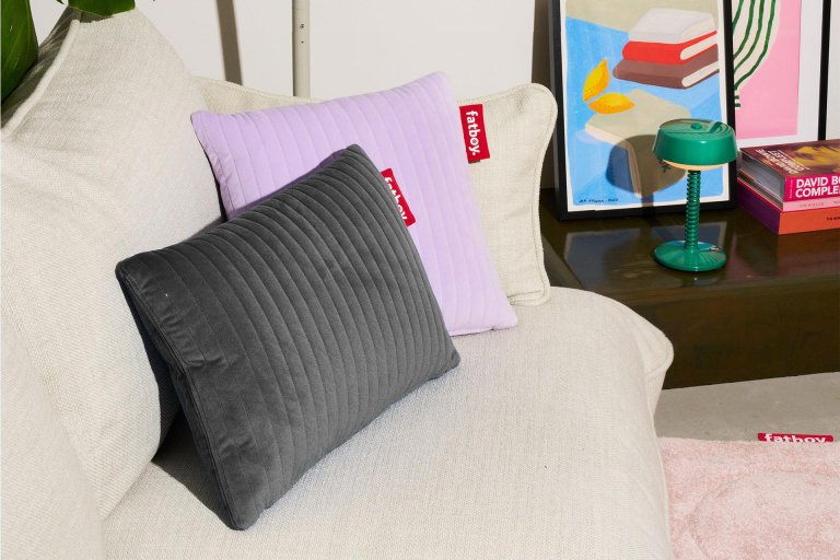 Fatboy Hotspot Pillow Line warmtekussen quadro 45x45 Lila