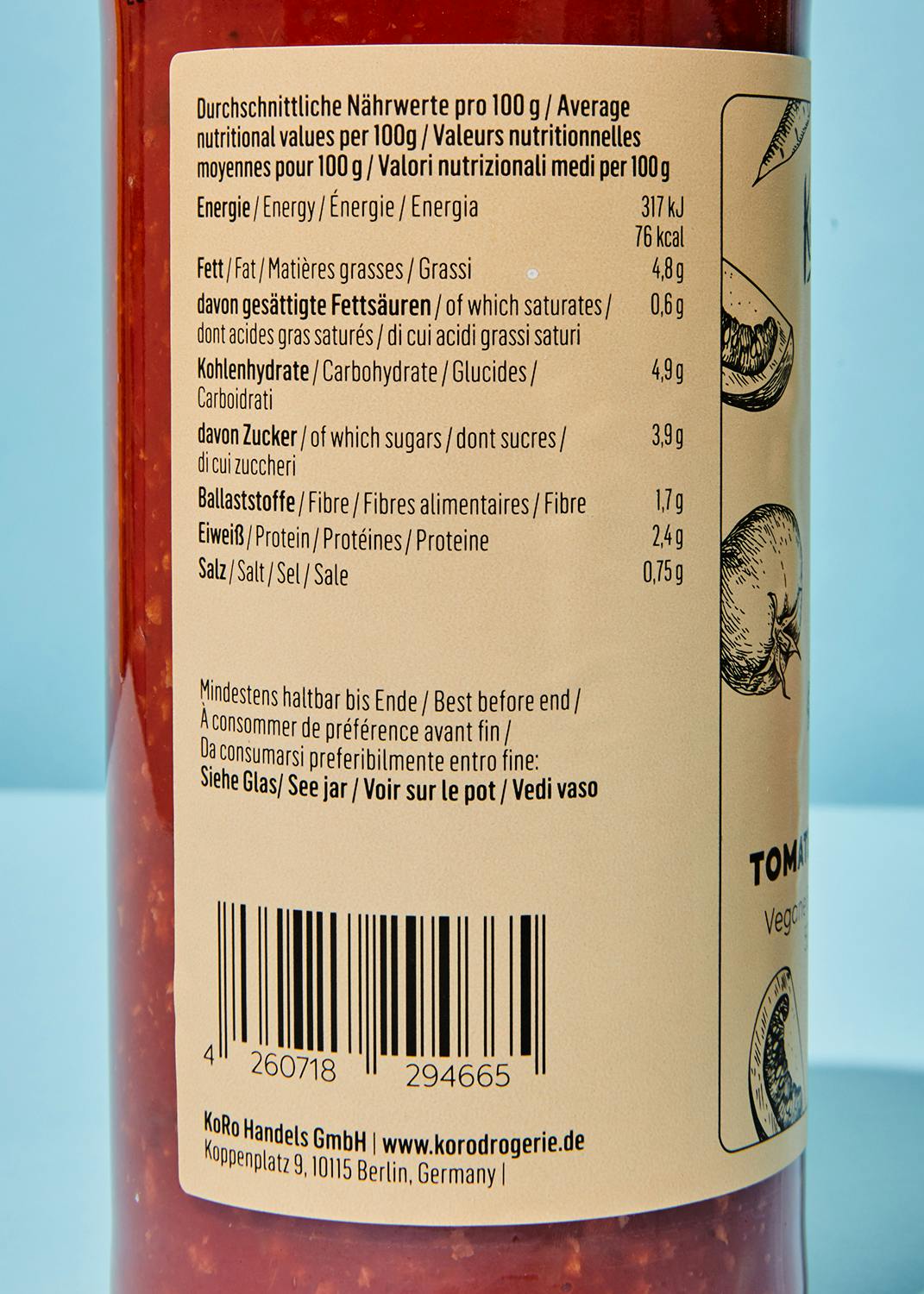 Vegane Bolognese 530 g