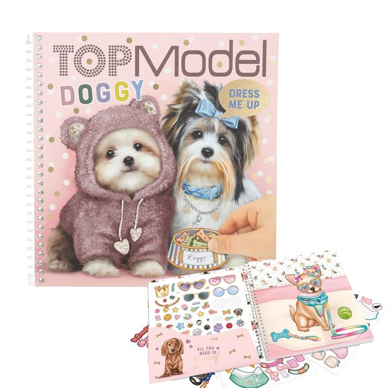 TOPModel- Dress Me Up Stickerbog DOGGY