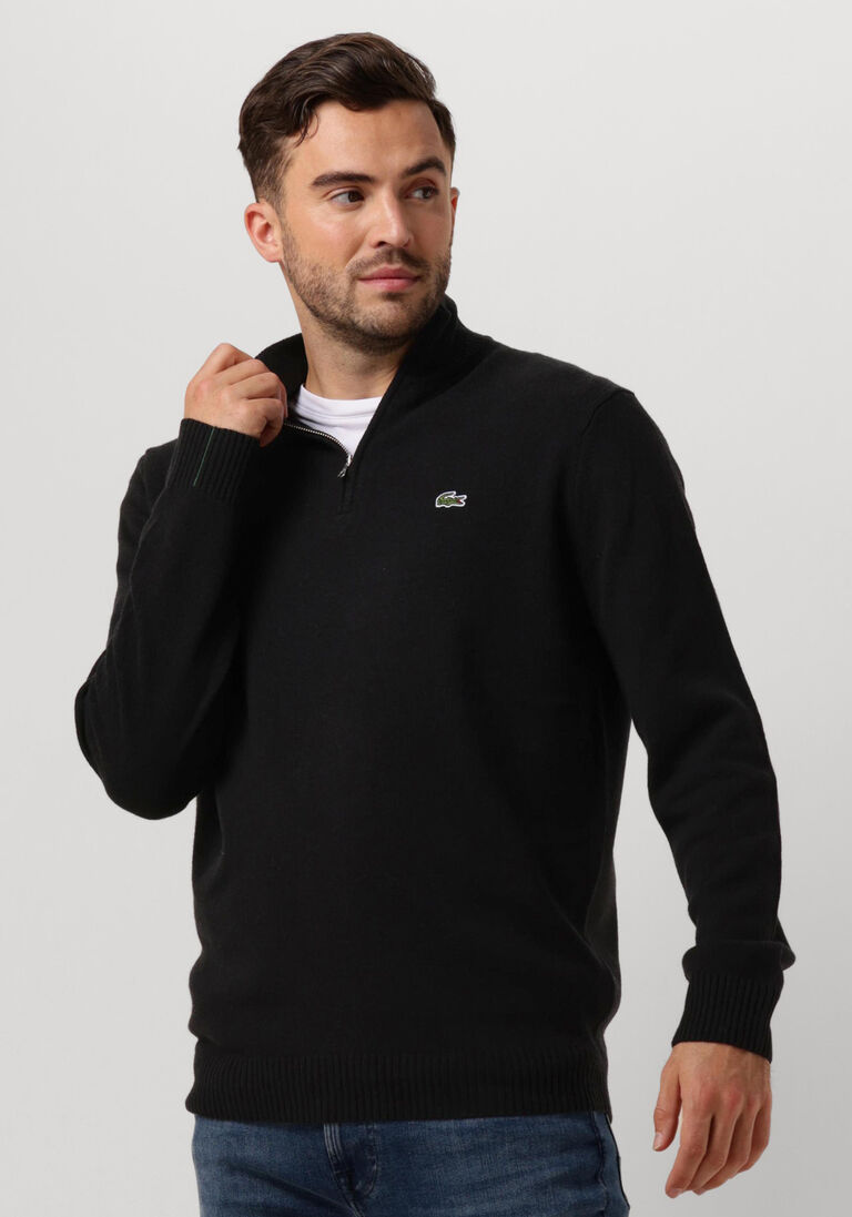LACOSTE zwarte lacoste trui 1ha1 men sweater