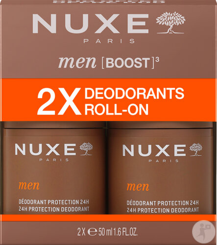 Nuxe Men Boost Deodorant Protection Duo Roll-On 2x50ml