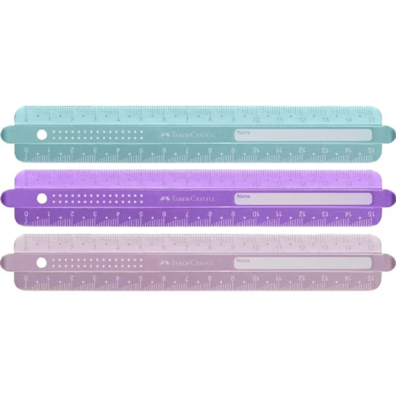 Faber-Castell Lineal Sparkle, 15 cm
