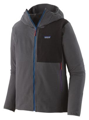 Veste Softshell Patagonia R1 TechFace Hoody Gris