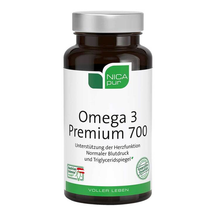 Nicapur Omega 3 Premium 700 Kapseln, 60 St