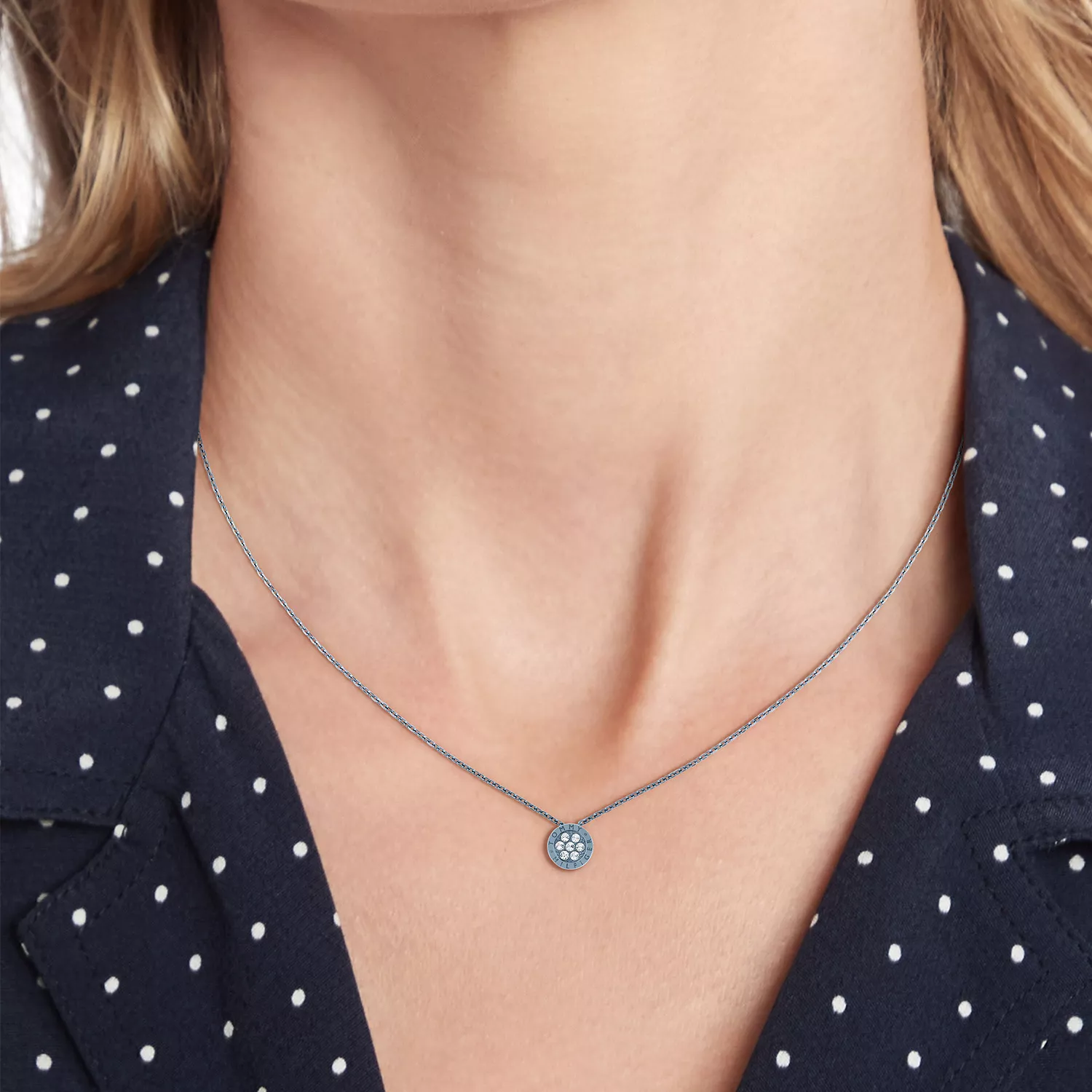 Tommy Hilfiger Crystal Ice Halskæde Rustfrit Stål 2780737