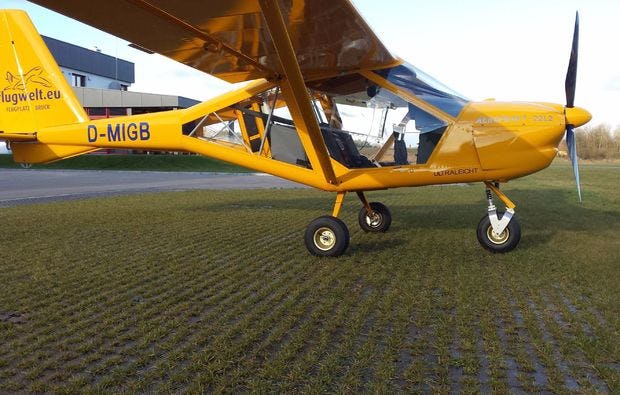 Flugzeug selber fliegen ab Weiden in der Oberpfalz als Geschenk