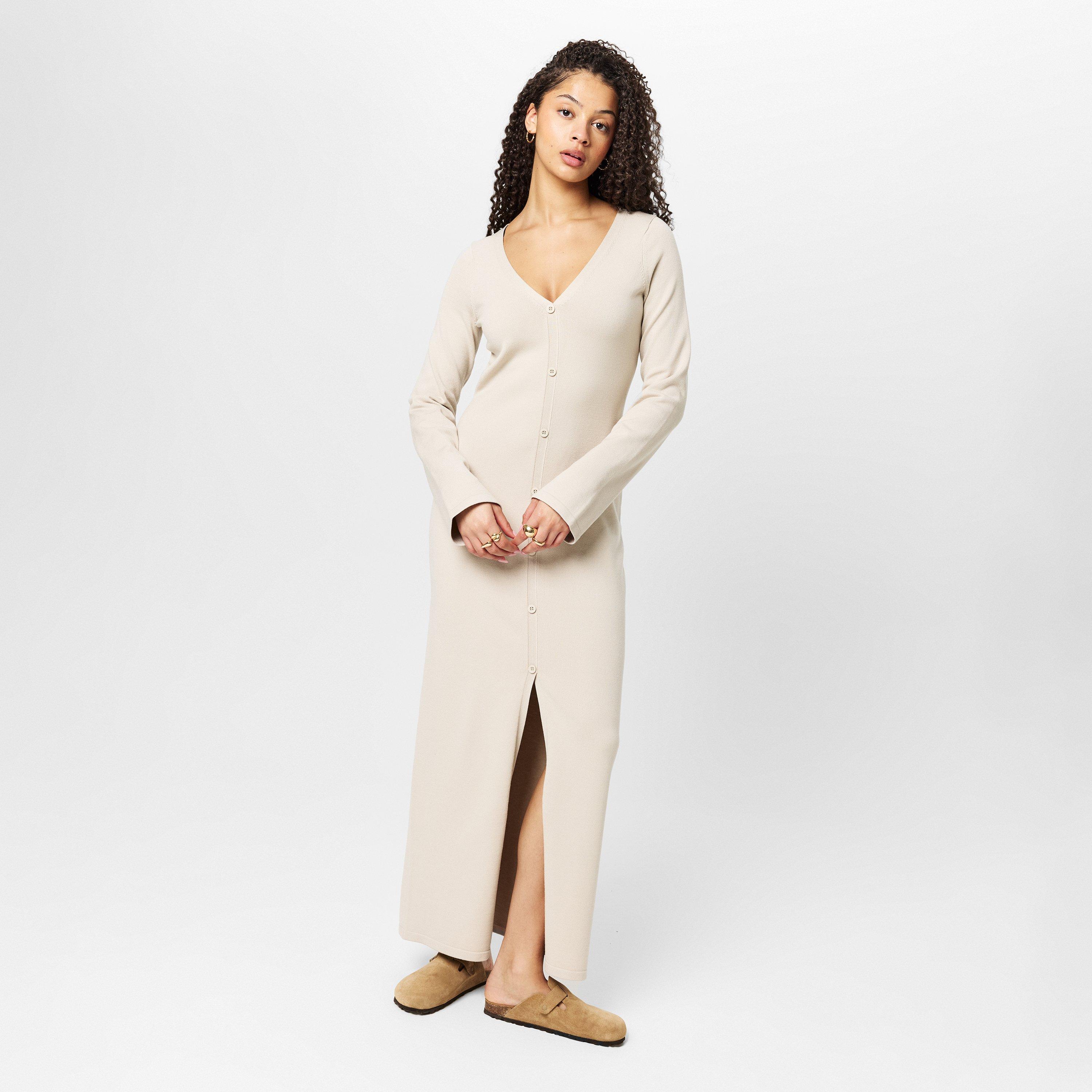Jack Wills Sparkle Button Maxi Dress