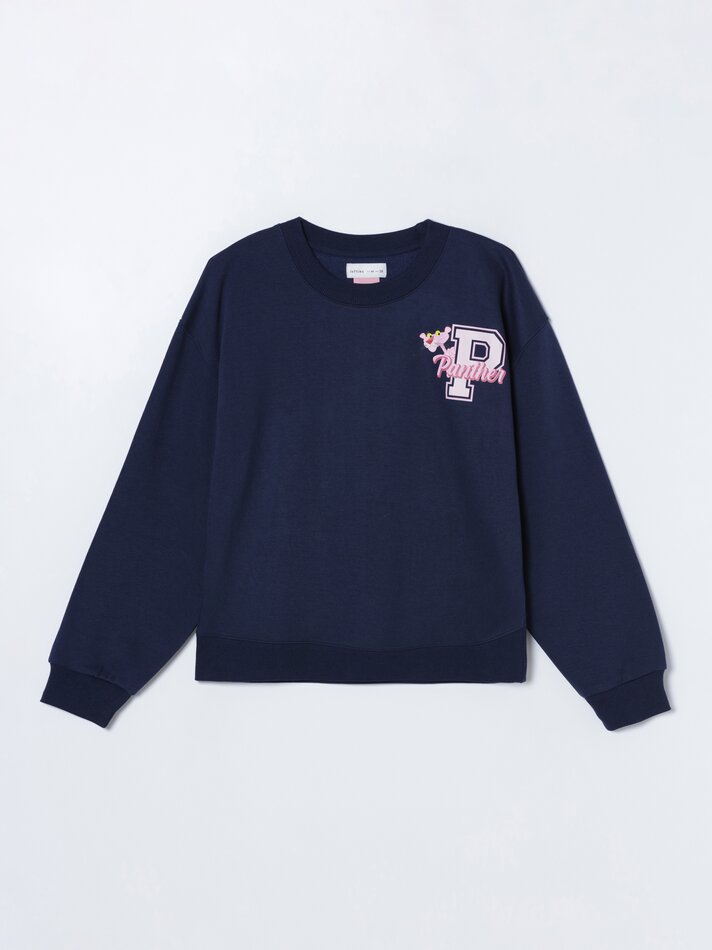 Moletom Pink Panther™ MGM - Azul Marinho