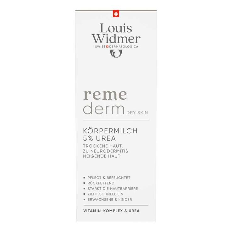 Widmer remederm dry Skin Körpermilch 5% Urea unpar, 200 ml