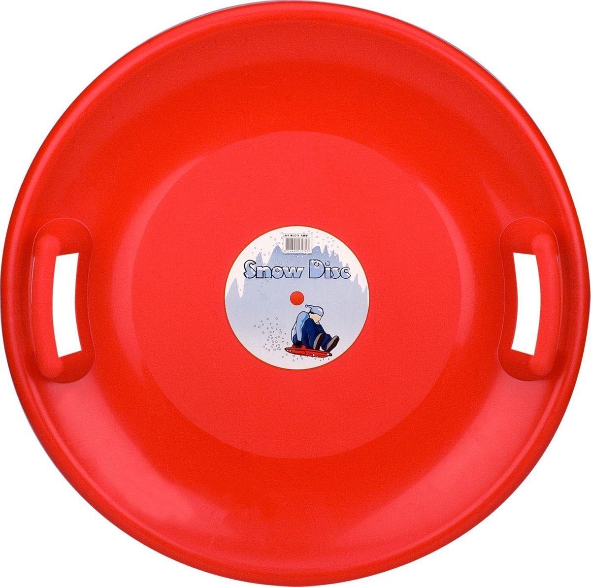 Nijdam slee Snow Disc rood 60 x 60 x 8,5