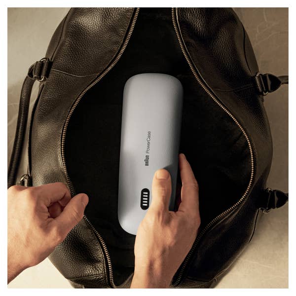 Braun PowerCase, mobiles Lade-Etui