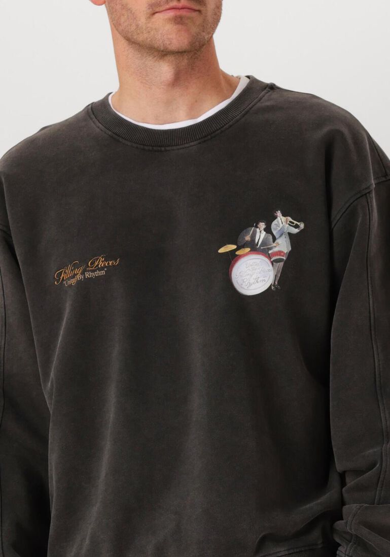 grijze filling pieces sweater sweatshirt band