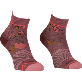 Ortovox Alpine Light Quarter Socken Mountain Rose Damen