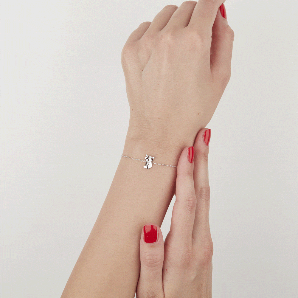 Bracelet Severiano Argent Blanc