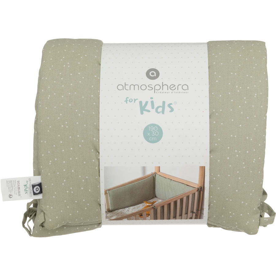 atmosphera for kids Bettnest Seladongrün 30 x 190 cm