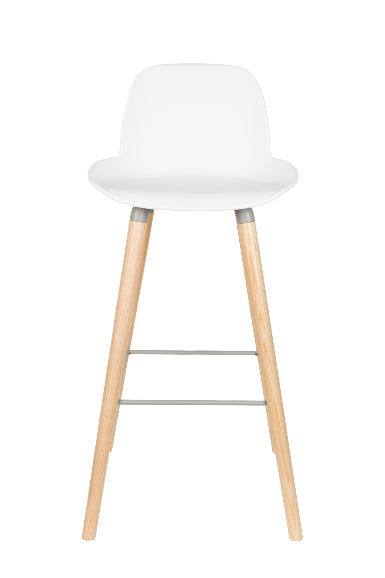 Barkruk Albert Kuip (zithoogte 75 cm) wit - set van 2