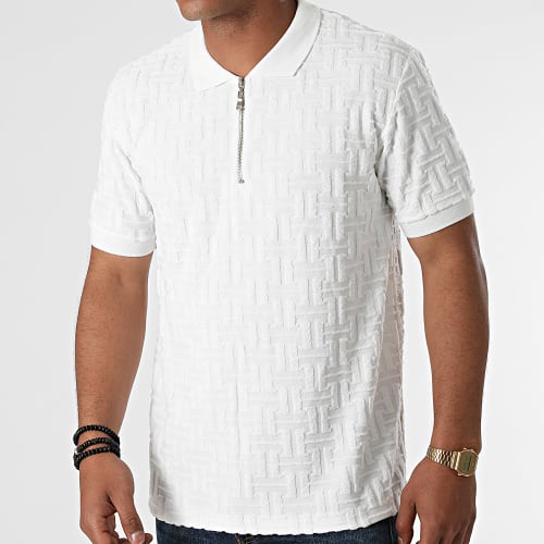Polo Manches Courtes PL-10 Blanc
