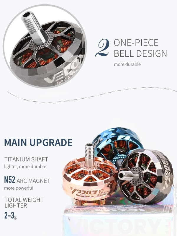 T-Motor V2208 2450KV Velox V2 1stk