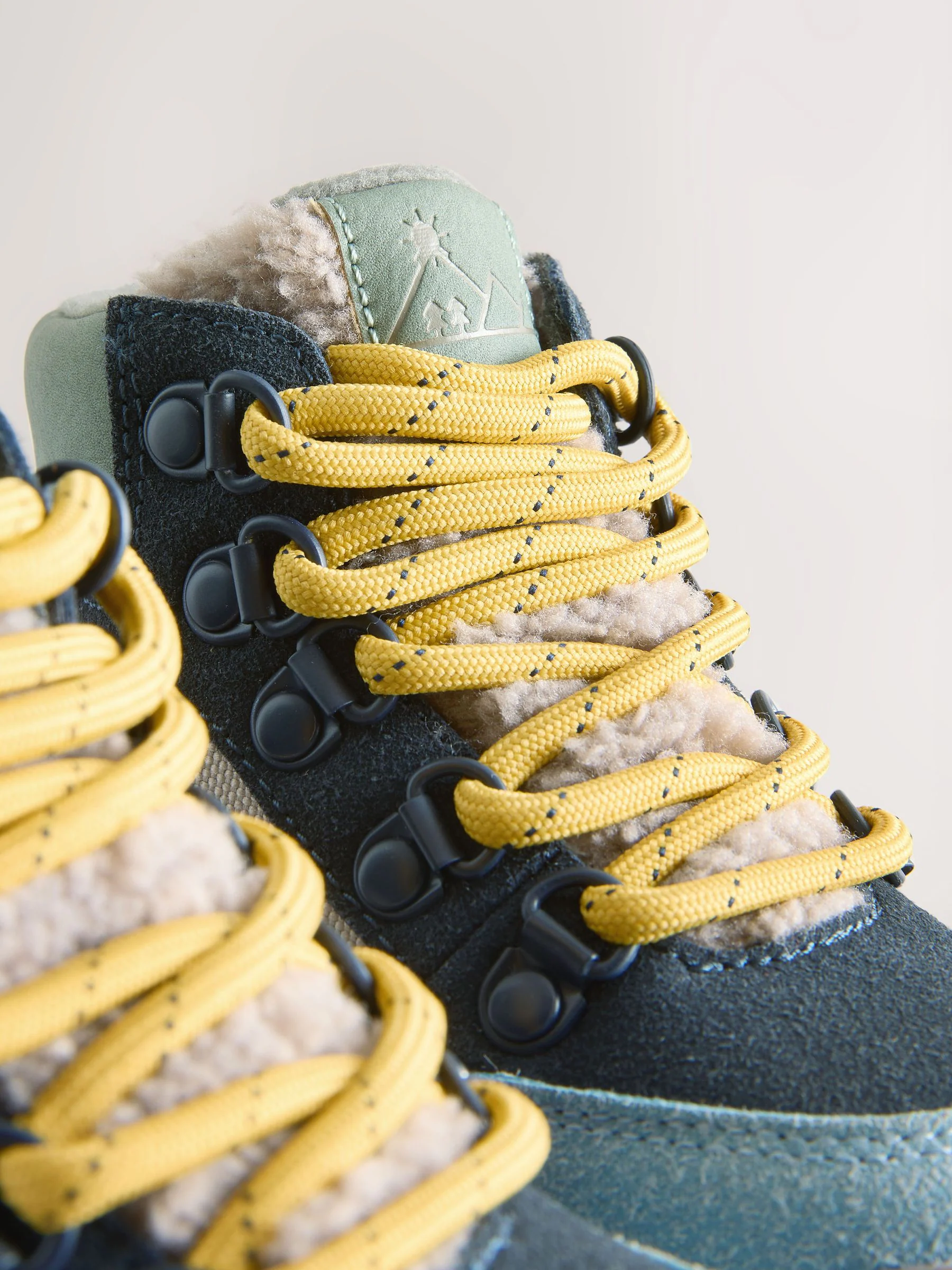 Blauw - Thermische gevoerde Thinsulate™ wandelschoenen