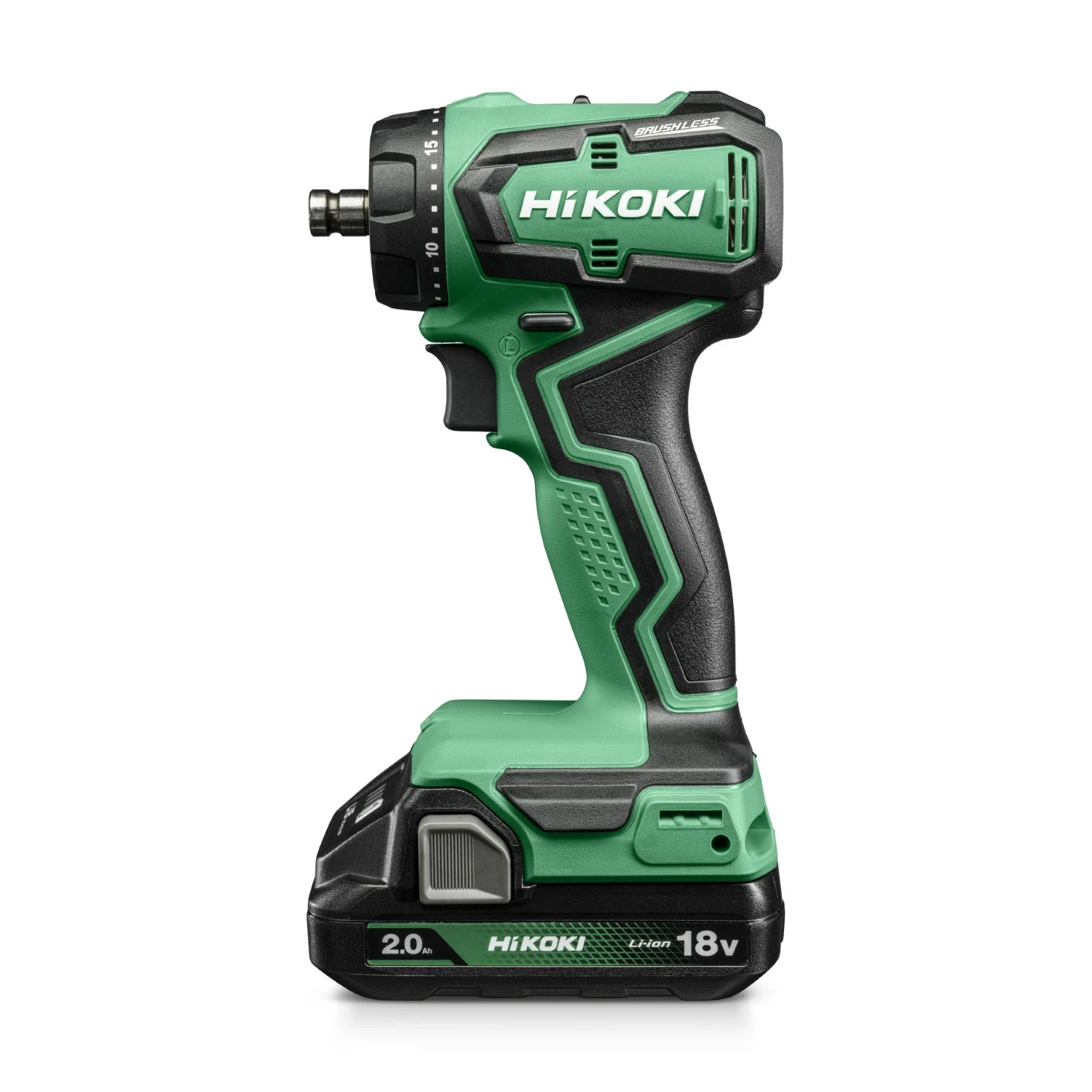 HiKOKI DS18DDQWRZ Accu Boor-/schroefmachine- 18V incl. 2x 2,0Ah accu's en lader in HSC II