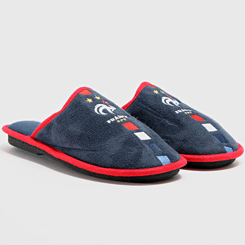 Pantoufles Bleu Foncé