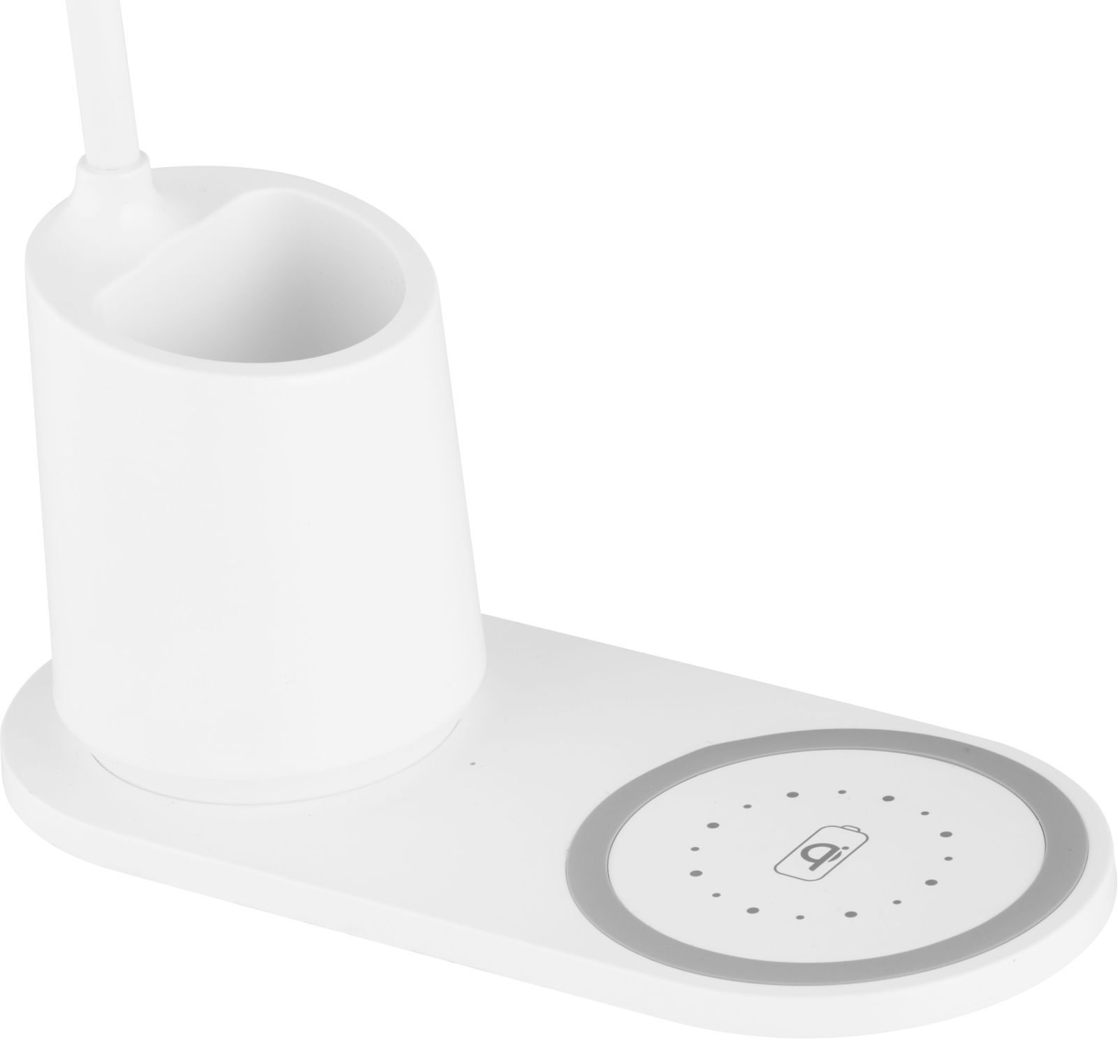 LED-Tischleuchte - weiß - Wireless Ladefunktion