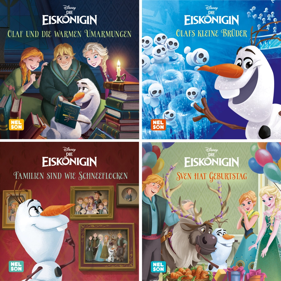 Carlsen 4er Set Maxi-Mini 40:  Eiskönigin Olaf
