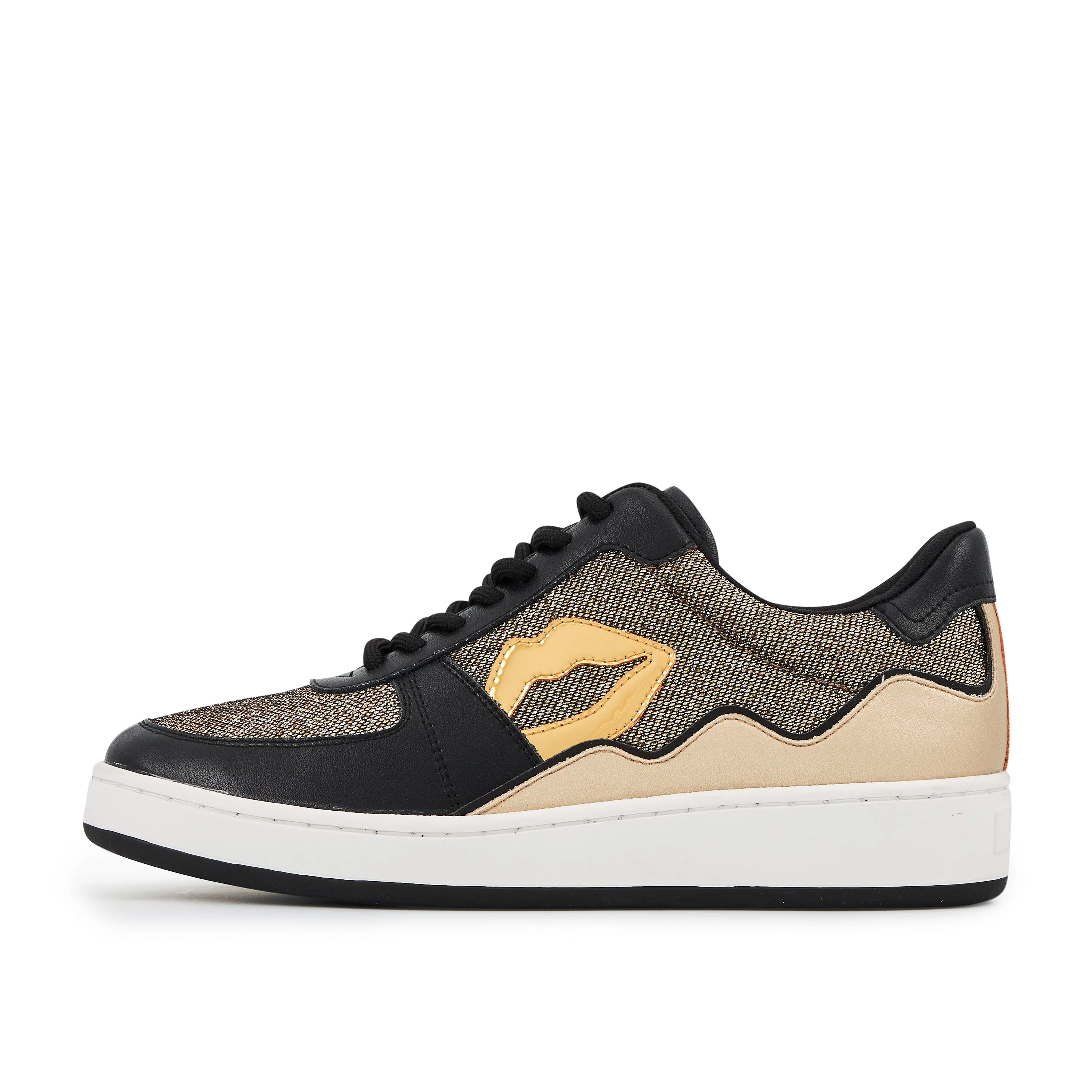 LOULOU PARTY - Sneakers en cuir | Doré