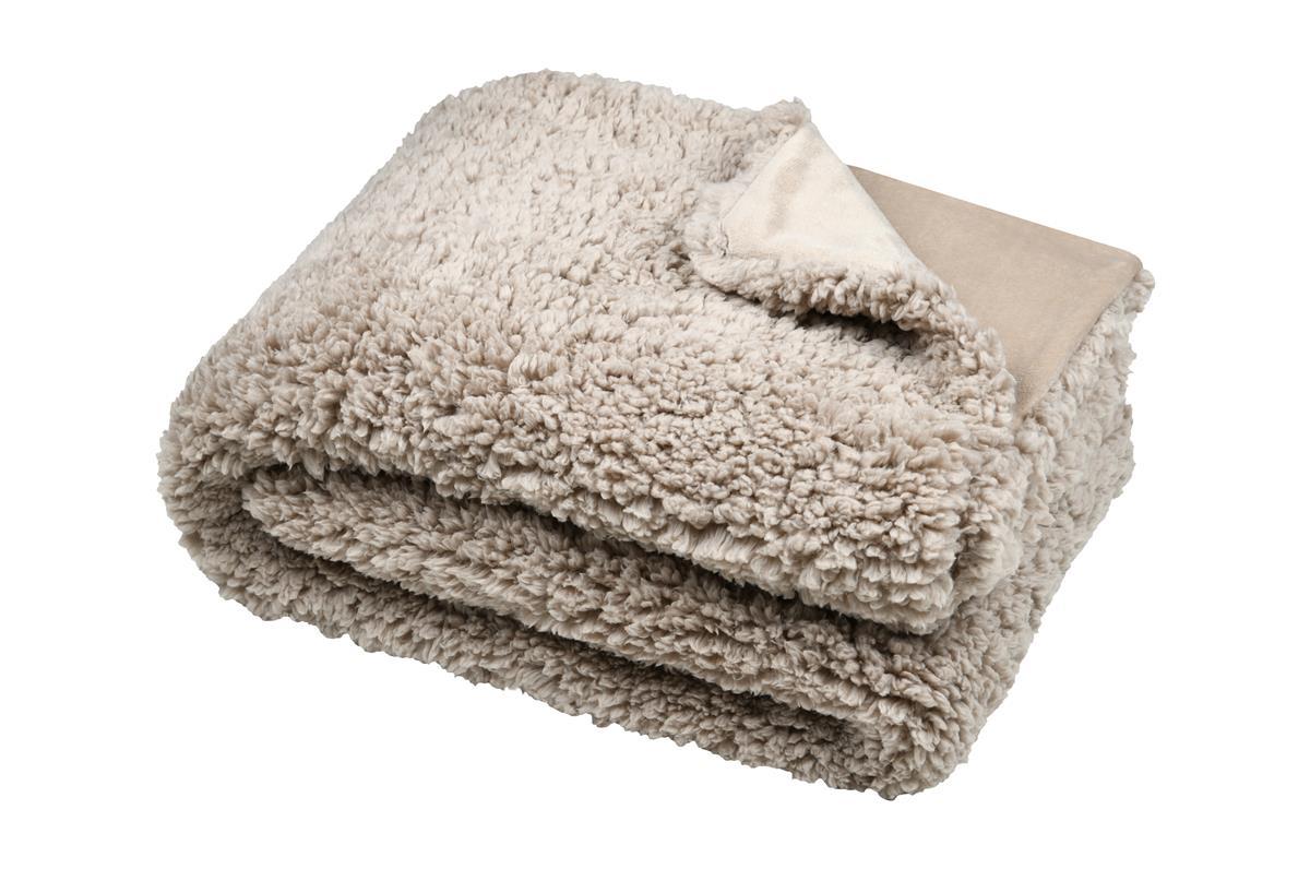 DUDLEY PLAID 130X150CM TAUPE