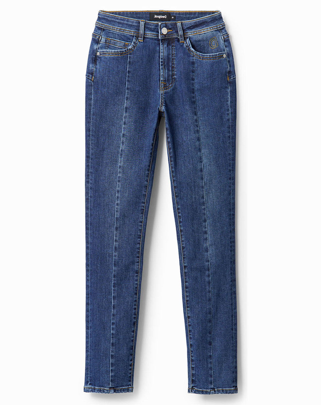 Desigual Jean Zelie bleu royal