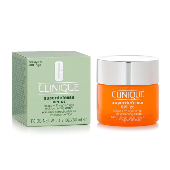 Clinique Superdefense SPF 25 Fadiga   1º Creme Corretor de Sinais de Idade - Combinação Oleosa a Oleosa
