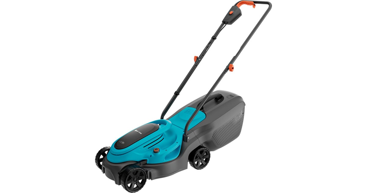 GARDENAGrasmaaier EasyMax 32/18V  (Turquoise/grijs, 1x systeemaccu P4A PBA 18V/72, 1x snellader P4A AL 1830 CV inbegrepen)
